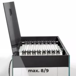 AQUAEL Glossy 80 LED 2.0 Blanc Laqué Aquarium 80 Cm, Volume 125 L Et éclairage Leds -AquaVie Promos Magasin 112648 112933 112934 glossy black cover lighting extension 418 4