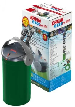 EHEIM Ecco Pro 300 Filtre Externe Avec Masse Et Mousses Filtrantes Aquarium Entre 160 Et 300L