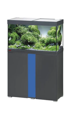 EHEIM Vivaline LED 126 L Ensemble Aquarium 80 Cm Avec Meuble Anthracite, éclairage LEDs, Chauffage Et Filtre Interne BioPower 160 -AquaVie Promos Magasin 160920010927 2