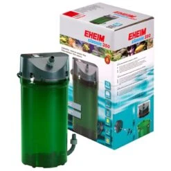 EHEIM Classic 2215 Filtre Externe Pour Aquarium Entre 120 Et 350L Avec Mousses Filtrantes Et Doubles Robinets
