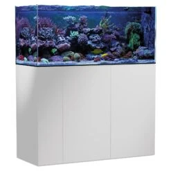 AQUA MEDIC Armatus 400 Blanc Kit Aquarium Eau De Mer 315 L Avec Meuble Et Décantation