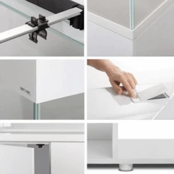 AQUAEL Opti Set 200 Blanc Aquarium 101 Cm Et 200 L De Volume Avec Verre Optique Et éclairage Leds 16 AQUAEL Opti Set 200 Blanc Aquarium 101 Cm Et 200 L De Volume Avec Verre Optique Et éclairage Leds -AquaVie Promos Magasin aquael opti set 125 blanc aquarium 81 cm et 125 l de volume avec verre optique et eclairage leds 8 1