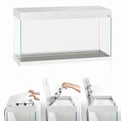 AQUAEL Opti Set 200 Blanc Aquarium 101 Cm Et 200 L De Volume Avec Verre Optique Et éclairage Leds 12 AQUAEL Opti Set 200 Blanc Aquarium 101 Cm Et 200 L De Volume Avec Verre Optique Et éclairage Leds -AquaVie Promos Magasin aquael opti set 200 blanc aquarium 101 cm et 200 l de volume avec verre optique et eclairage leds 1