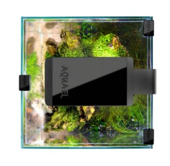 AQUAEL ShrimpSet Day & Night 20 Noir Nano-aquarium 19L Tout équipé 25 X 25 X 30 Cm -AquaVie Promos Magasin aquael shrimpset day night 2 2