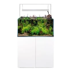AQUAEL UltraScape 90 Set Snow Aquarium 240L Dimensions 90 X 60 X 45 Cm. Avec Ou Sans Meuble