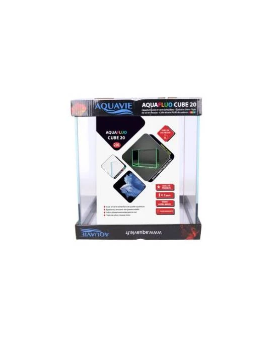 AQUAVIE AquaFluo Cube 20 L Aquarium Nu Dimensions 26 X 26 X 30 Cm Avec Silicone Fluorescent Rose 1 AQUAVIE AquaFluo Cube 20 L Aquarium Nu Dimensions 26 X 26 X 30 Cm Avec Silicone Fluorescent Rose