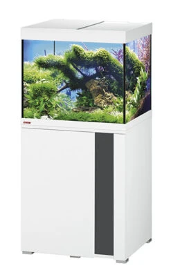 EHEIM Vivaline LED 150 L Ensemble Aquarium 60 Cm Avec Meuble Blanc, éclairage LEDs, Chauffage Et Filtre Interne BioPower 200 15 EHEIM Vivaline LED 150 L Ensemble Aquarium 60 Cm Avec Meuble Blanc, éclairage LEDs, Chauffage Et Filtre Interne BioPower 200 -AquaVie Promos Magasin aquarium eheim vivaline 150 led 1