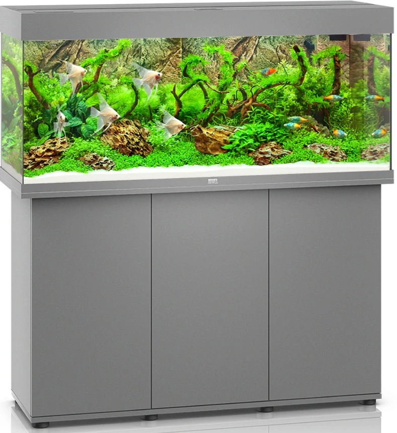 Aquarium JUWEL Rio 240 LED Dim. 121 X 41 X 55 Cm 240L - Gris, Blanc, Noir, Brun Ou Chêne Clair, Avec Ou Sans Meuble SBX 1 Aquarium JUWEL Rio 240 LED Dim. 121 X 41 X 55 Cm 240L - Gris, Blanc, Noir, Brun Ou Chêne Clair, Avec Ou Sans Meuble SBX