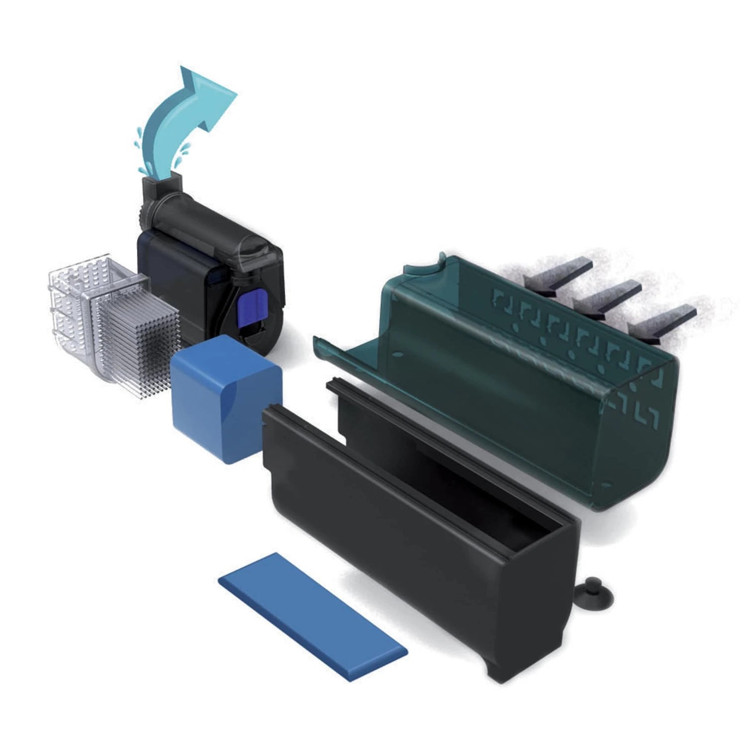 AQUARIUM SYSTEMS NewJet Filter Large Filtre Interne Pour Aquarium De 70 à 140 L 3 AQUARIUM SYSTEMS NewJet Filter Large Filtre Interne Pour Aquarium De 70 à 140 L – Image 3