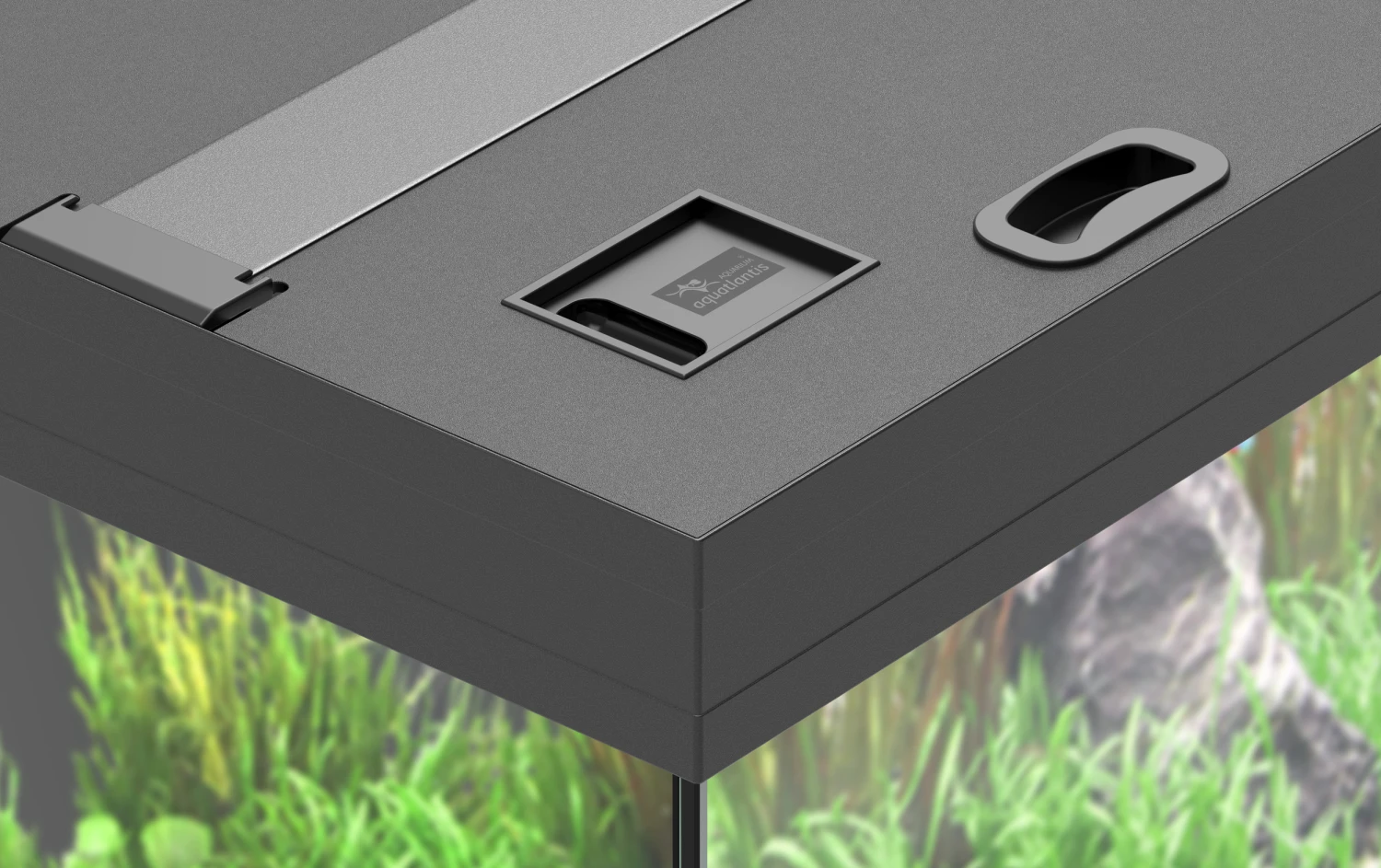 AQUATLANTIS Aqua Tower 120 LED Blanc Aquarium équipé 122 L Avec Meuble Une Porte - Dimension : 49,9 X 50,1 X 48,7 Cm 3 AQUATLANTIS Aqua Tower 120 LED Blanc Aquarium équipé 122 L Avec Meuble Une Porte - Dimension : 49,9 X 50,1 X 48,7 Cm – Image 3