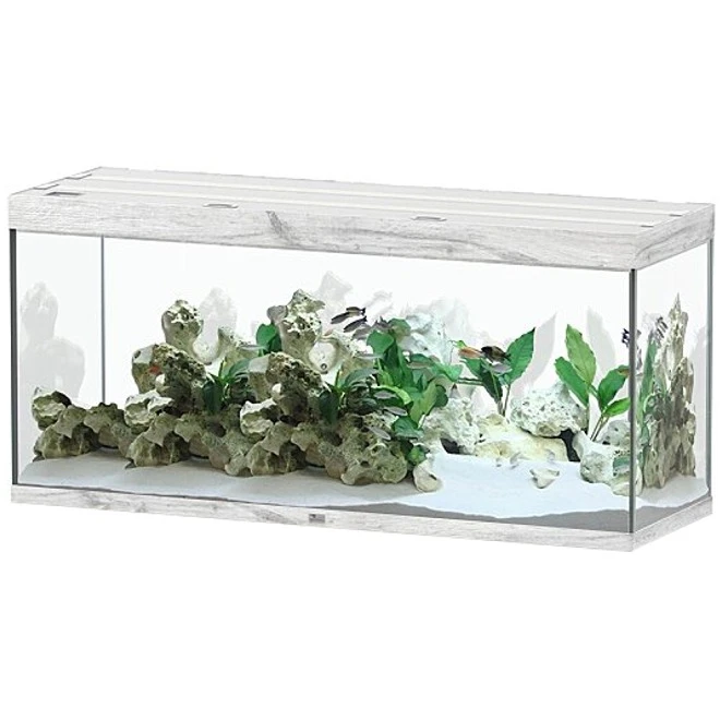 AQUATLANTIS Sublime Pro LED 2.0 150 X 50 X 70 Cm Chêne Blanc Aquarium équipé 501 L 1 AQUATLANTIS Sublime Pro LED 2.0 150 X 50 X 70 Cm Chêne Blanc Aquarium équipé 501 L