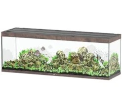 AQUATLANTIS Sublime Pro LED 2.0 200 X 60 X 75 Cm ChĂȘne Sauvage Brun Aquarium Ă©quipĂ© 816 L