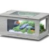 AQUATLANTIS AquaTable Chêne Blanc 100 X 63 Cm Aquarium 177 L Type Table Basse Tout équipé