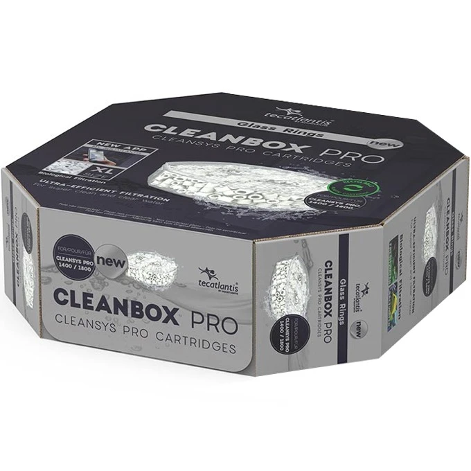 AQUATLANTIS CleanBox Pro XL Recharge Glass Rings Pour Filtre Externe CleanSys PRO 1400 Et 1800 1 AQUATLANTIS CleanBox Pro XL Recharge Glass Rings Pour Filtre Externe CleanSys PRO 1400 Et 1800