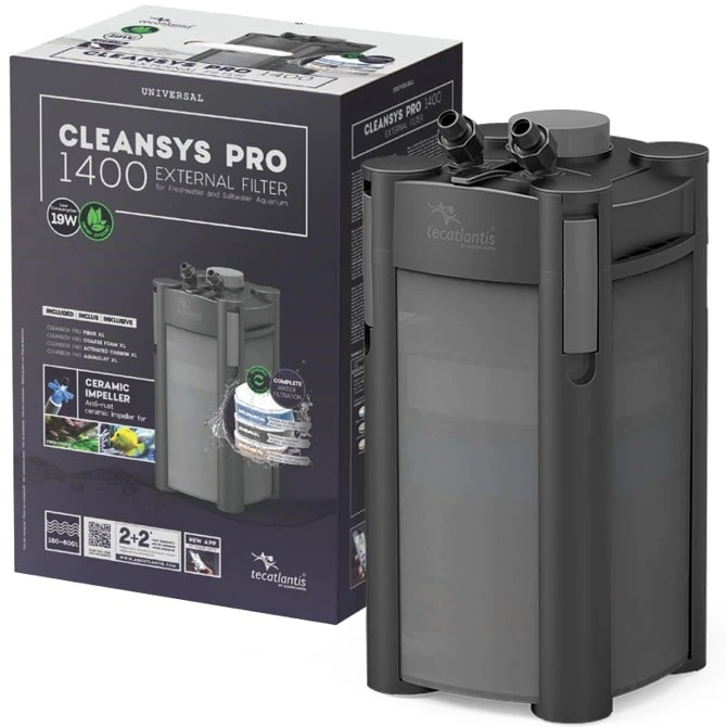 AQUATLANTIS CleanSys 1400 PRO Filtre Externe Pour Aquarium De 160 à 600 L 1 AQUATLANTIS CleanSys 1400 PRO Filtre Externe Pour Aquarium De 160 à 600 L