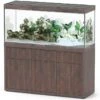 AQUATLANTIS Combinaison Sublime Pro LED 2.0 150 X 50 X 70 Cm Chêne Sauvage Brun Aquarium 501 L Avec Meuble
