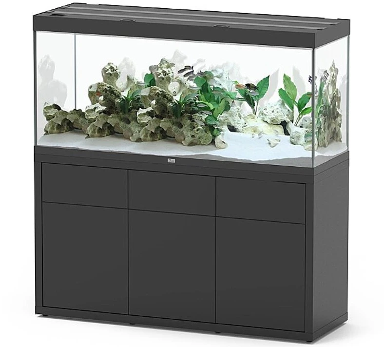 AQUATLANTIS Combinaison Sublime Pro LED 2.0 150 X 50 X 70 Cm Noir Haute Brillance Aquarium 501 L Avec Meuble 1 AQUATLANTIS Combinaison Sublime Pro LED 2.0 150 X 50 X 70 Cm Noir Haute Brillance Aquarium 501 L Avec Meuble