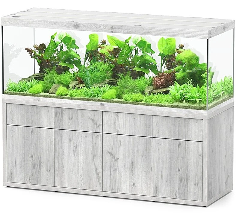 AQUATLANTIS Combinaison Sublime Pro LED 2.0 200 X 70 X 75 Cm Chêne Blanc Aquarium 1016 L Avec Meuble 1 AQUATLANTIS Combinaison Sublime Pro LED 2.0 200 X 70 X 75 Cm Chêne Blanc Aquarium 1016 L Avec Meuble