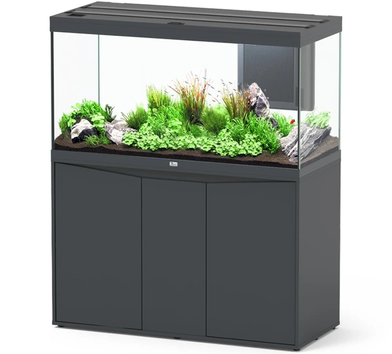 AQUATLANTIS Combinaison Volga 350 Anthracite Mate Aquarium équipé 427 L Avec Meuble Inclus 1 AQUATLANTIS Combinaison Volga 350 Anthracite Mate Aquarium équipé 427 L Avec Meuble Inclus