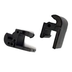 AQUATLANTIS Lot De 2 Charnières PL0094 Noires (001) Pour Galerie D'éclairage