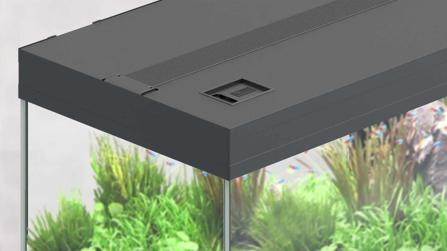 AQUATLANTIS Prestige 120 LED Noir Aquarium équipé 217 L Avec Meuble 2 Portes - Dimensions : 120 X 40 X 45 Cm 3 AQUATLANTIS Prestige 120 LED Noir Aquarium équipé 217 L Avec Meuble 2 Portes - Dimensions : 120 X 40 X 45 Cm – Image 3