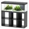 AQUATLANTIS Prestige 120 LED Noir Aquarium équipé 217 L Avec Meuble Standard - Dimensions : 120 X 40 X 45 Cm