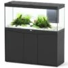 AQUATLANTIS Combinaison Volga 240 Noir Aquarium équipé 295 L Avec Meuble Inclus