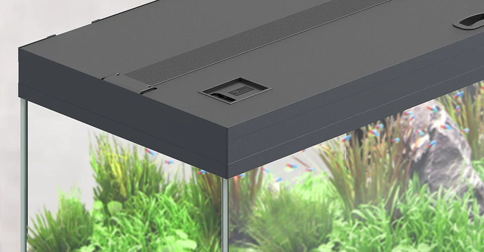 AQUATLANTIS Combinaison Volga 450 Noir Aquarium équipé 580 L Avec Meuble Inclus 3 AQUATLANTIS Combinaison Volga 450 Noir Aquarium équipé 580 L Avec Meuble Inclus – Image 3