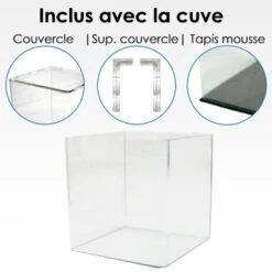 Cuve Nue AMTRA NanoTank 30 L Dimensions 30 X 30 X 35 Cm En Verre 5 Mm -AquaVie Promos Magasin cuve nue amtra nanotank accessoires inclus 3