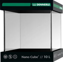 DENNERLE Nano Cube 10 L Cuve Nano-aquarium Nue Dimensions 20 X 20 X 25 Cm