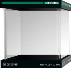 DENNERLE Nano Cube 30 L Cuve Nano-aquarium Nue Dimensions 30 X 30 X 35 Cm