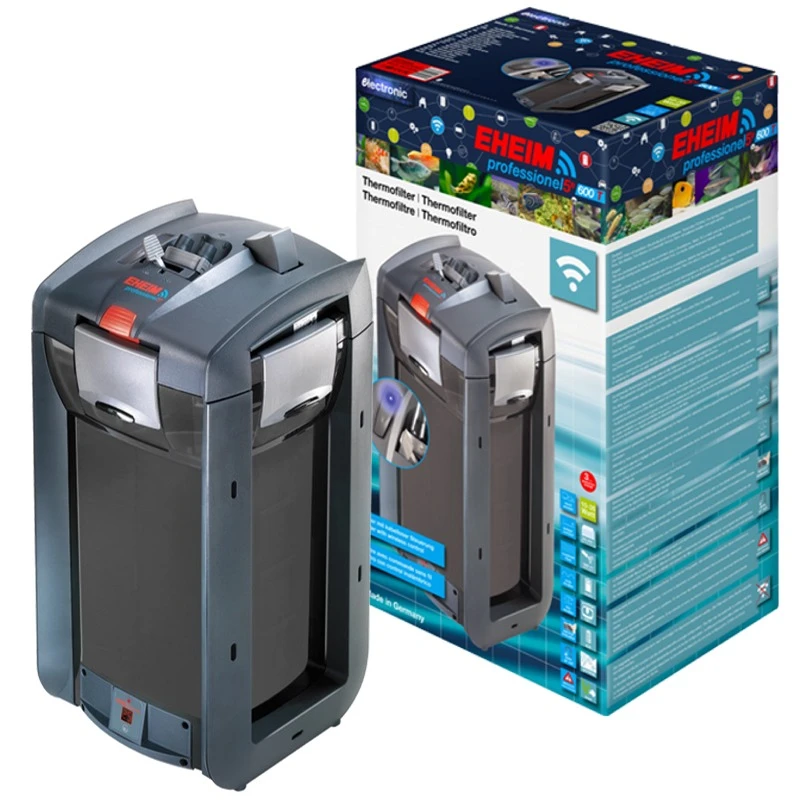 EHEIM 2178 Professionel 5e 600T Filtre Externe électronique Avec WiFi Et Chauffage Intégré Pour Aquarium Jusqu'à 600L 1 EHEIM 2178 Professionel 5e 600T Filtre Externe électronique Avec WiFi Et Chauffage Intégré Pour Aquarium Jusqu'à 600L