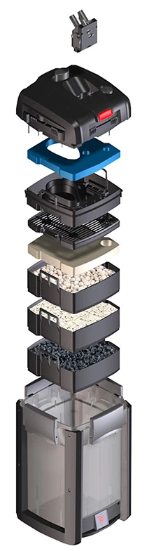 EHEIM 2373 Professionel 4+ 350T Thermofiltre Extérieur Pour Aquarium Jusqu'à 350 L Avec Masses Filtrantes Et Chauffage Intégré 3 EHEIM 2373 Professionel 4+ 350T Thermofiltre Extérieur Pour Aquarium Jusqu'à 350 L Avec Masses Filtrantes Et Chauffage Intégré – Image 3