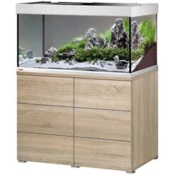 EHEIM Proxima 250 L ClassicLED Chêne Aquarium 100 Cm Avec Meuble Et éclairage LEDs 2 X 17W