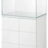 EHEIM Proxima Scape 175 L Kit Cuve D'aquarium Nue + Meuble. Dimensions : 71 X 50 X 51 Cm - Verre Ultra-Clear 8 Mm D'épais