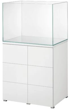 EHEIM Proxima Scape 175 L Kit Cuve D'aquarium Nue + Meuble. Dimensions : 71 X 50 X 51 Cm - Verre Ultra-Clear 8 Mm D'épais