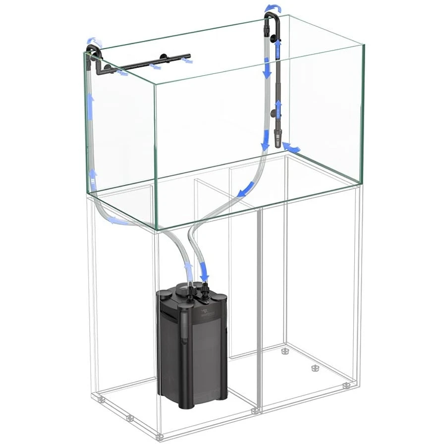 AQUATLANTIS CleanSys 1400 PRO Filtre Externe Pour Aquarium De 160 à 600 L 5 AQUATLANTIS CleanSys 1400 PRO Filtre Externe Pour Aquarium De 160 à 600 L – Image 5