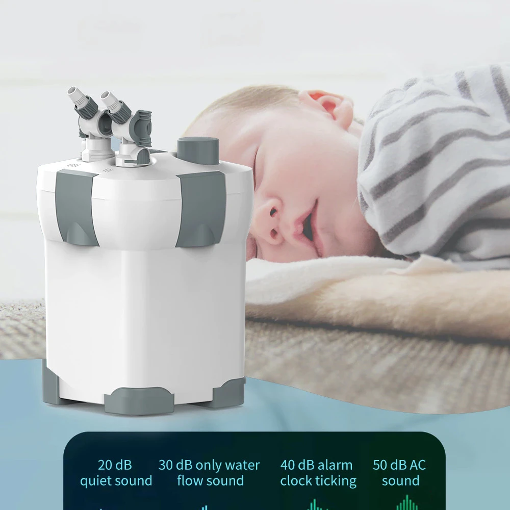 JEBAO CF-55 Filtre Externe Complet 2000 L/h Haute Puissance Et Ultra-silencieux 2 JEBAO CF-55 Filtre Externe Complet 2000 L/h Haute Puissance Et Ultra-silencieux – Image 2