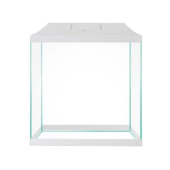 AQUAEL Leddy Mini Creative Set 30 Blanc Aquarium équipé 12,6 L - Dimensions : 28 X 15 X 30 Cm