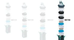 NEWA Kanist 700 Filtre Externe Complet 1000 L/h Pour Aquarium Jusqu'à 700 L -AquaVie Promos Magasin newa kanist 700