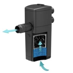 AQUATLANTIS CleanSys 200 Filtre Interne Pour Aquarium Jusqu'à 50 L -AquaVie Promos Magasin regulateur cleansys 200 filtre interne aquatlantis