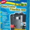 TETRA EasyCrystal FilterBox 600 Filtre Interne Avec Compartiment De Chauffage Pour Aquarium De 50 à 150L