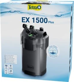 TETRA EX 1500 Plus Filtre Externe 1900 L/h Performant Et Prêt à L'emploi Pour Aquarium De 300 à 600 L